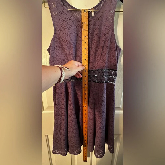 FREE PEOPLE Daisy Lace 6 PRISTINE Open Knit Skater SWIFTY’S FAV Dusty Purple - Picture 13 of 13